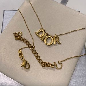 Vintage Dior Necklace Earrings Set